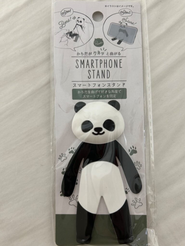 スマートフォンスタンド パンダ セリア 可愛くて便利なスマホスタンド！