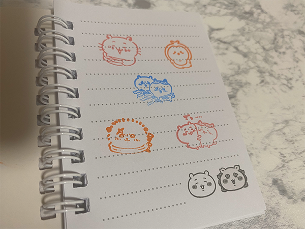 押してみた感じはかわいい!!