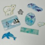 すいさい水族館フレークシール Can Do（キャンドゥ） 茶柱アザラシが可愛い