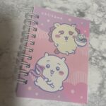 セリア ちいかわ リングメモ帳 100均で売っていたのを購入！可愛い！