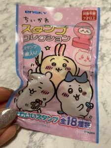 ちいかわのスタンプが100均で！