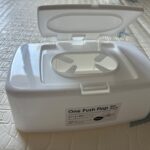ゆび一本で簡単ワンプッシュウェットティッシュケース Can Do（キャンドゥ） レビュー 1枚目