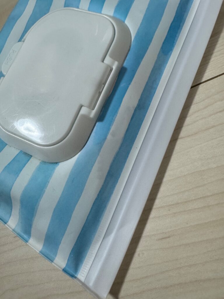 ウエットティッシュケース ダイソー お出かけに使うケースが欲しかったので購入