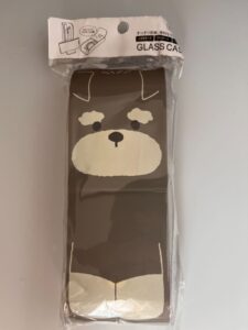 ミニチュアシュナウザー柄で可愛い！