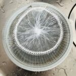 ストッキングタイプの水切りネット（2重底・浅型） ダイソー レビュー 2枚目