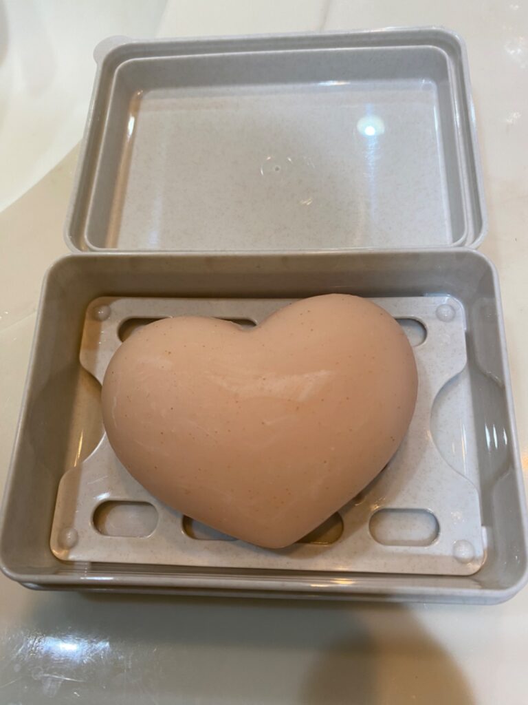 ストーン石鹸箱 ダイソー 持ち運びにも使えてすのこ付き