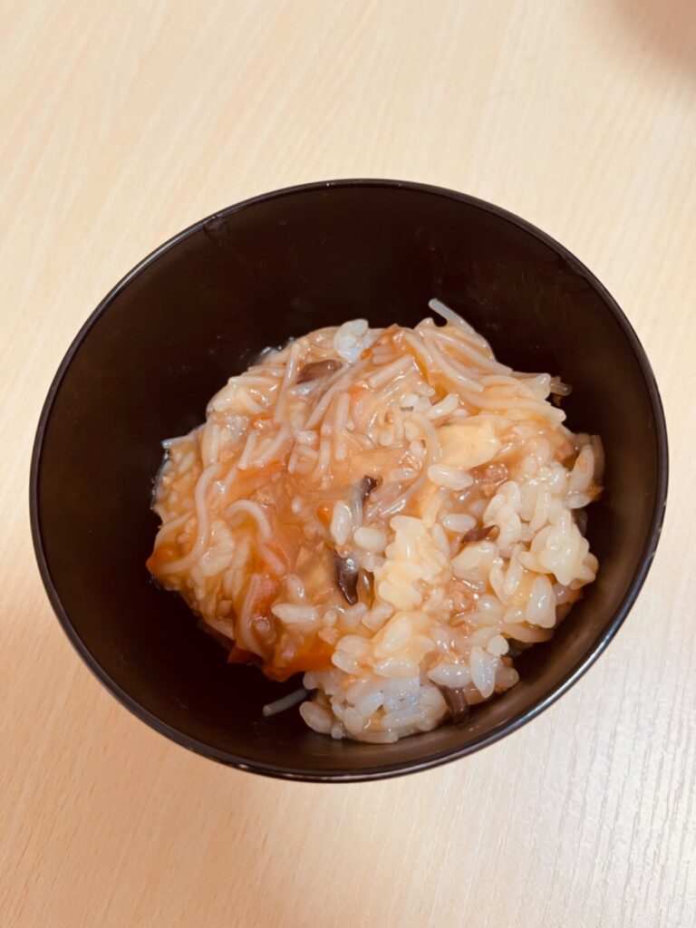 チャプチェ丼のもと ダイソー レビュー 2枚目