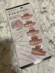 すごい。アルミホイル無しでネイルオフ。