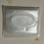 フタ付きウェットシートケースクリアＳ セリア オムツ用のパン袋にぴったり！