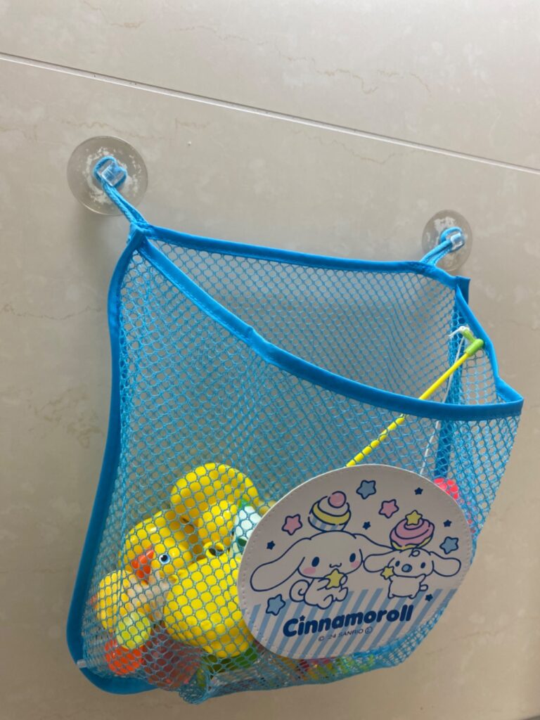 メッシュおもちゃケース（シナモロール） ダイソー レビュー 3枚目