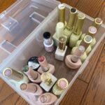 ワイドBOX ダイソー 我が家はネイル収納に利用。