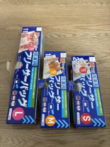 作り置きや野菜の冷凍に
