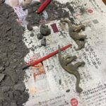 恐竜化石玩具 ダイソー 沢山削れておうち時間にピッタリ！