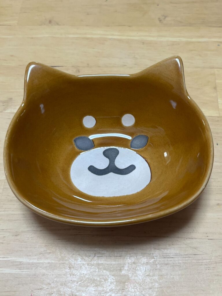 セリア 柴犬小皿 子どもも大好き♡かわいいお皿