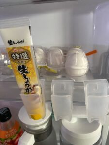 冷蔵庫内で使用