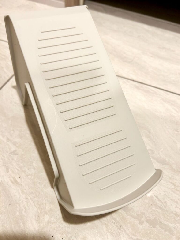 角度が調整できるシューズラック ダイソー レビュー 1枚目