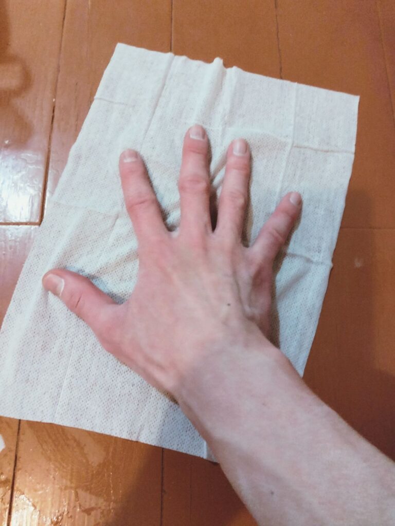 超厚手除菌ウェットティッシュ Can Do（キャンドゥ） ウェットティッシュの大きさ・厚さはトップクラス！