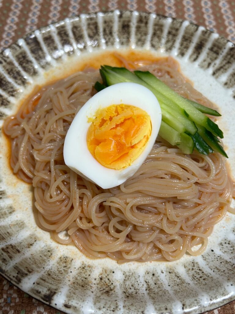 韓国ピビン麺 ダイソー 旨辛で美味しい
