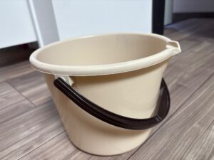 靴や汚れた服などを洗う用に