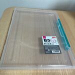 B5ファイルケース ダイソー 開け閉めしやすくおしゃれ！
