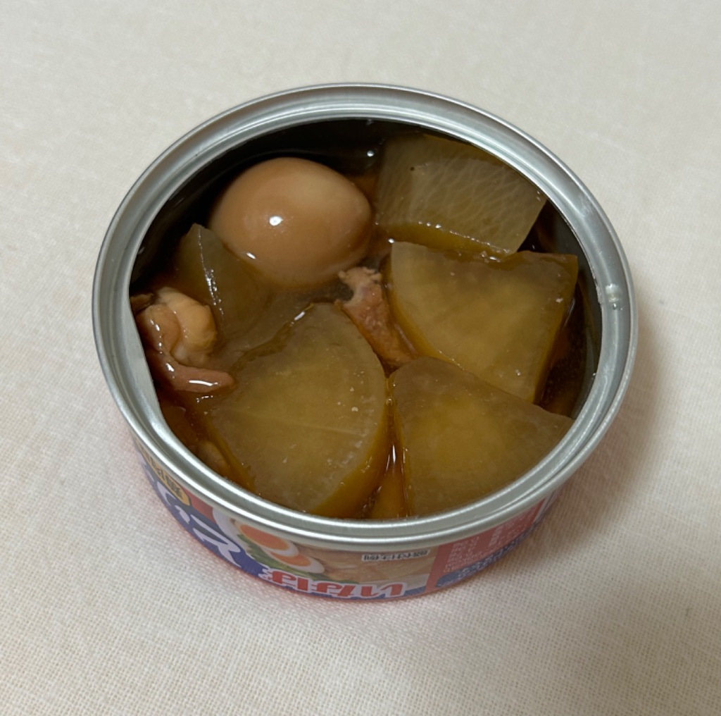 いなば とり・たまご大根 ダイソー 軽くつまむのにちょうどいい