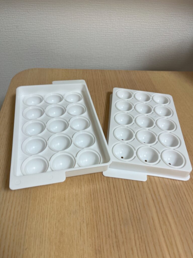 まる型アイストレー ダイソー 氷はもちろんゼリー作りにも！