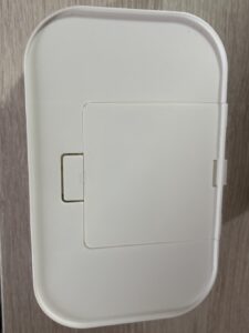 ウェットティッシュの収納用に