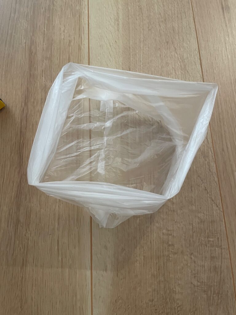 エンボスキッチンバック セリア レビュー 4枚目