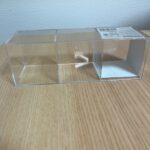 キューブケース３マス ダイソー 仕切りがあっておしゃれに収納！