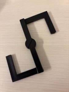 絶妙のバランスでバックがかけられる