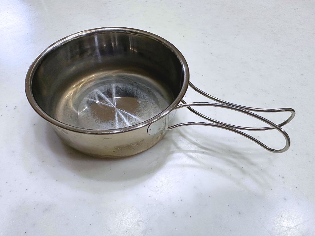 ステンレスクッカー ダイソー ちょっとだけお湯を沸かしたい時に!