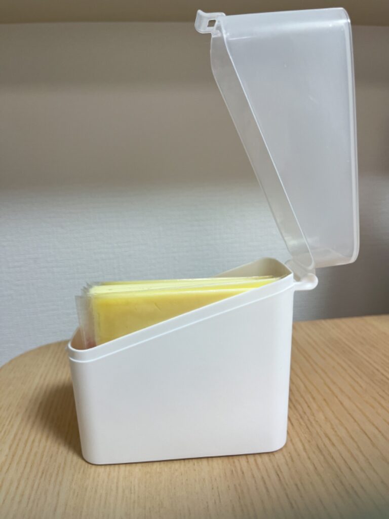 チーズがすっきり入るケース ダイソー レビュー 3枚目