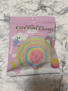 カラフルで可愛いわたあめ