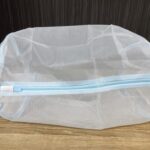 全自動洗濯機用洗濯ネット（円柱型） ダイソー ファスナーカバー付き洗濯ネット！