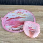 折りたたみうちわ（アイス） ダイソー 可愛くて軽い！