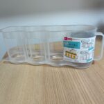 缶ストッカー ダイソー 縦に置いておけるので省スペースで収納！