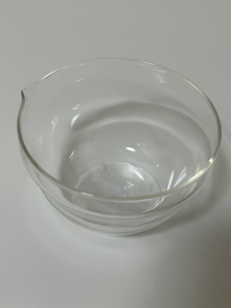 耐熱ガラス製器具 3COINS（スリコ） 調味料を混ぜ合わせるのに便利