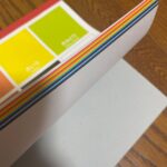 色画用紙10色20枚 ダイソー レビュー 2枚目