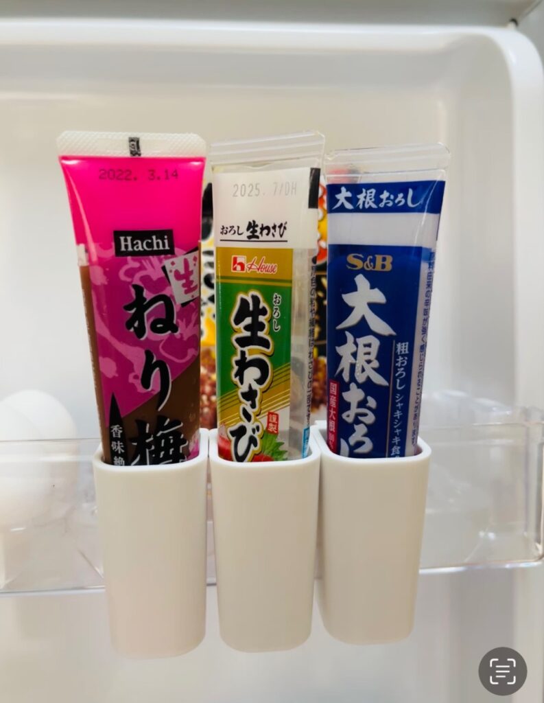 薬味チューブポケット（1本用・3個入り） ダイソー レビュー 3枚目