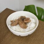 鶏肉のガーリックブラックペッパーソース掛け ダイソー レビュー 3枚目
