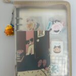 6リングファイル A5 ベージュ ダイソー シール収納におすすめ