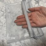 PVCネットポーチ　B6 セリア 細々したものをスッキリ収納
