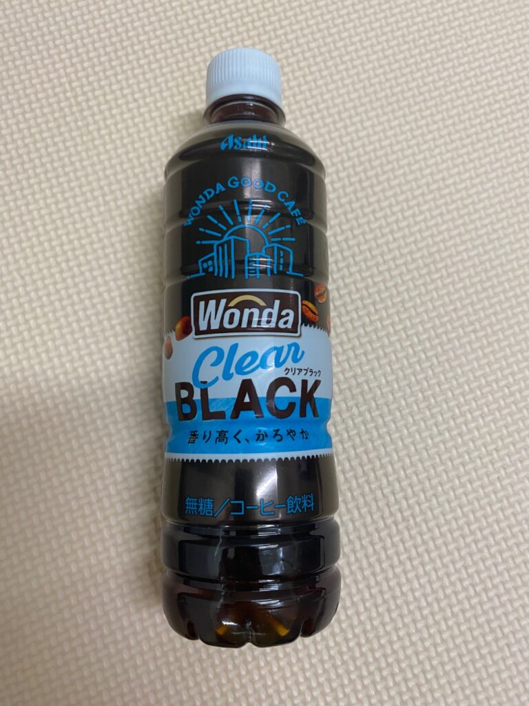 Wonda clean black ダイソー あっさり軽やかな口当たりのコーヒー