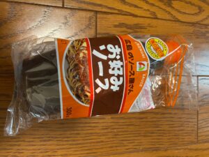 中濃ソースよりもマイルドで甘い