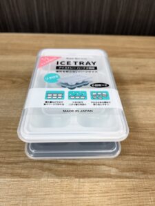 離乳食などにも使えるアイストレー！