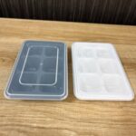 アイストレーハーフ２個組 ダイソー 離乳食などにも使えるアイストレー！