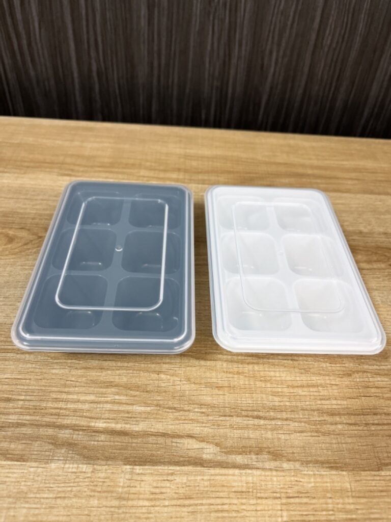 アイストレーハーフ２個組 ダイソー 離乳食などにも使えるアイストレー！