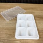 アイストレーハーフ２個組 ダイソー 離乳食などにも使えるアイストレー！