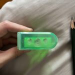 トリプル鉛筆けずり ダイソー 鉛筆を3種類の長さ、太さに削ることが出来る