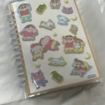 フォトスタンドにもなるフォトアルバム セリア シール帳代わりに